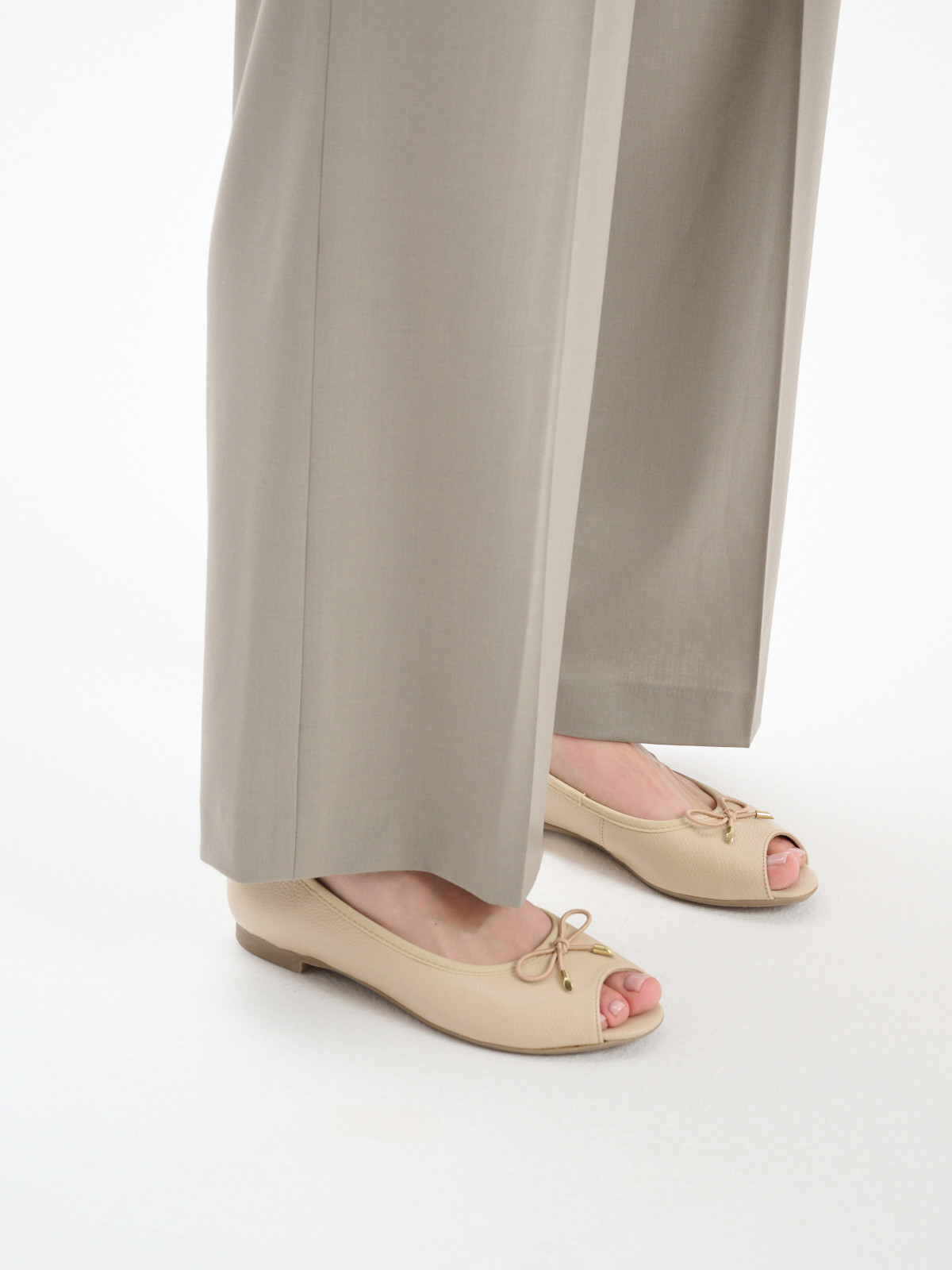 Beowe baleriny z kokard