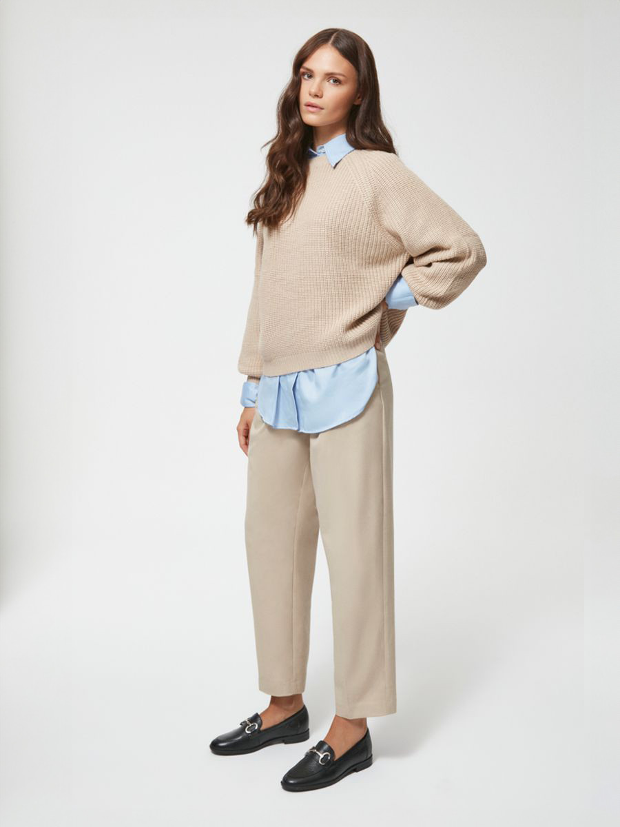 Czarne mokasyny ze srebrn ozdob