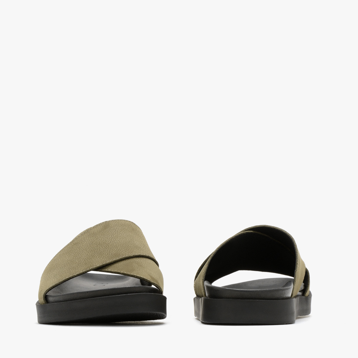 Oliwkowe klapki mskie