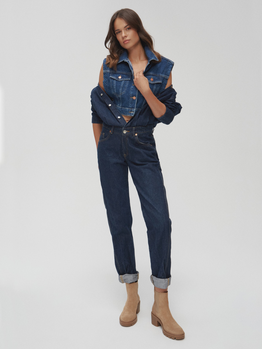 Beowe sztyblety na masywnym obcasie