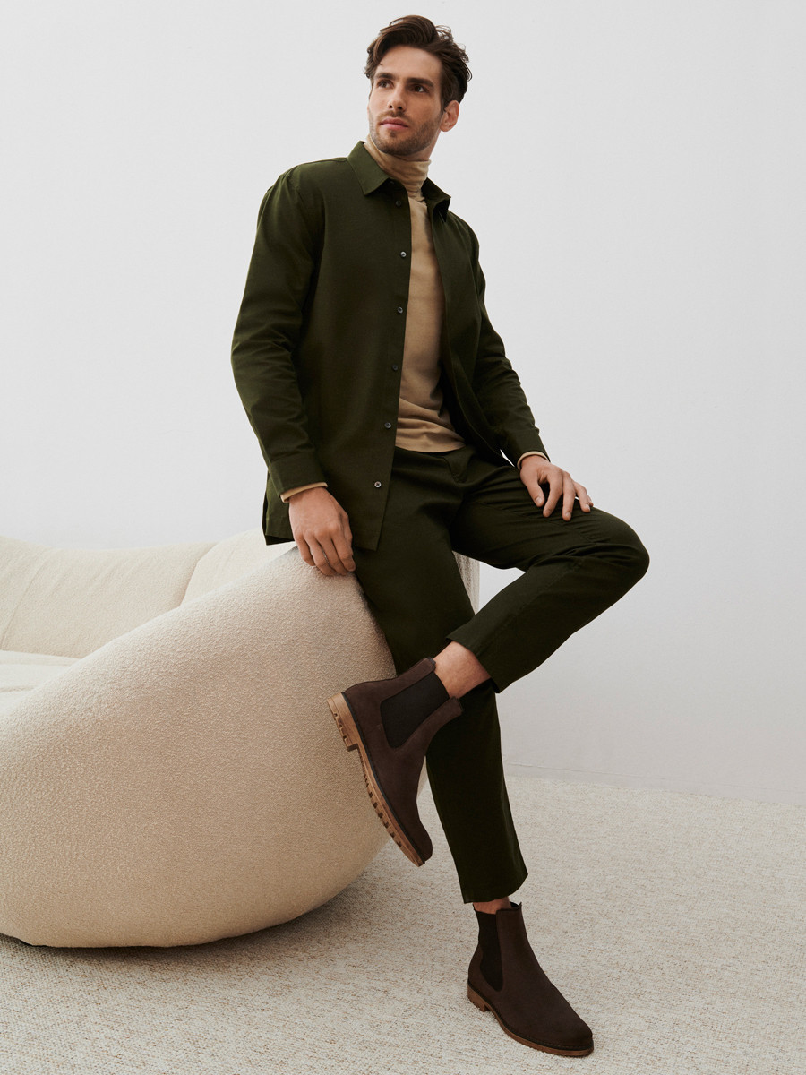 Szarobrzowe sztyblety