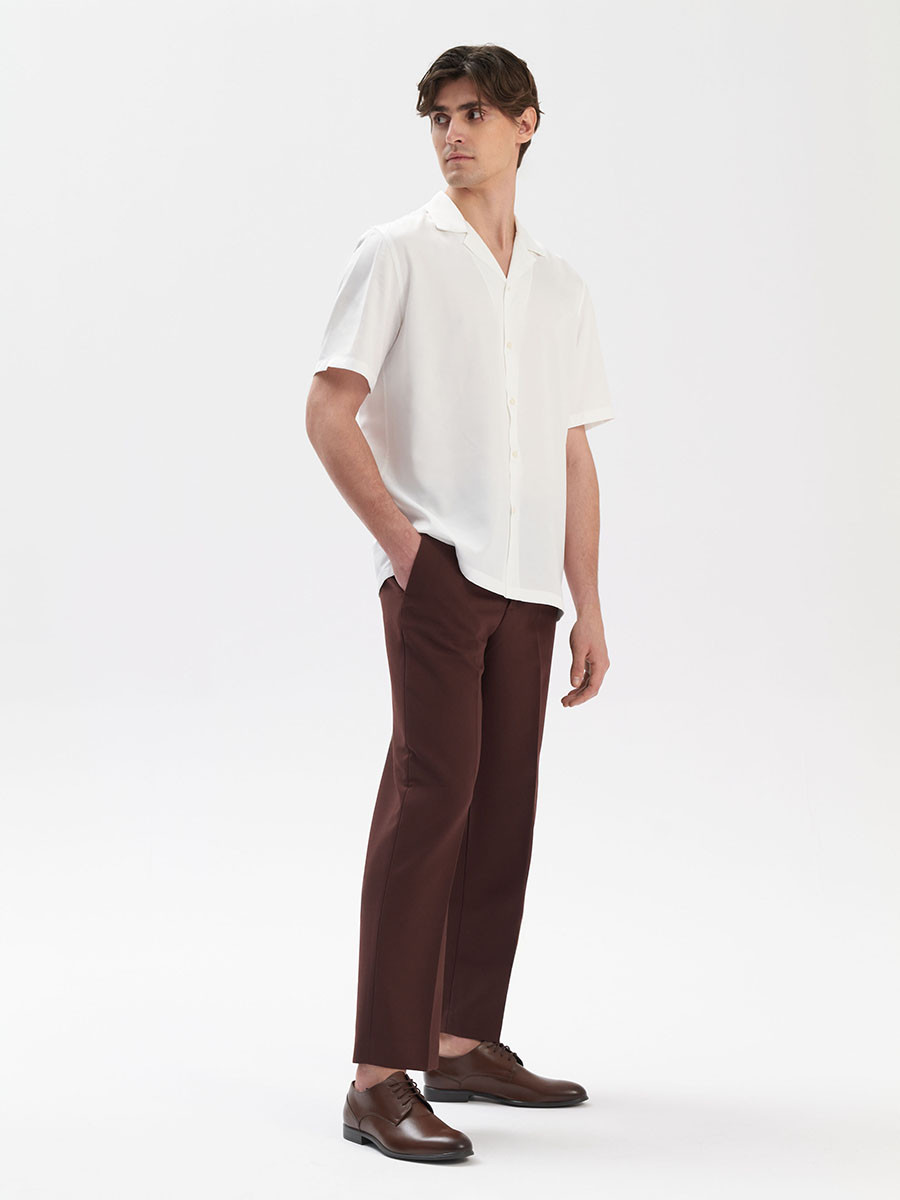 Brzowe póbuty mskie