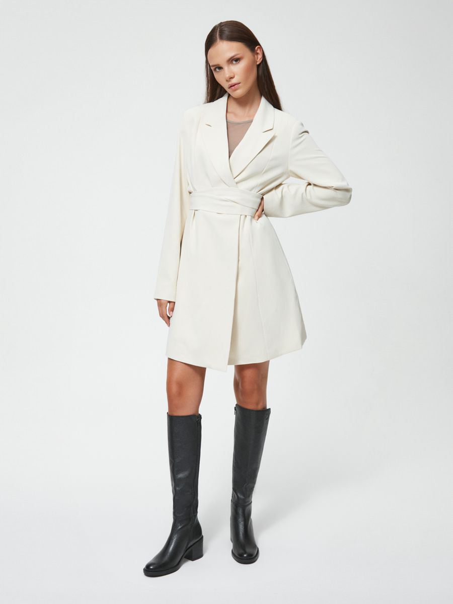 Czarne kozaki damskie z szerok cholewk