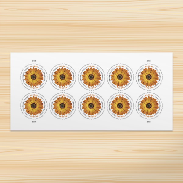 2022 Global African Daisy Forever Stamps