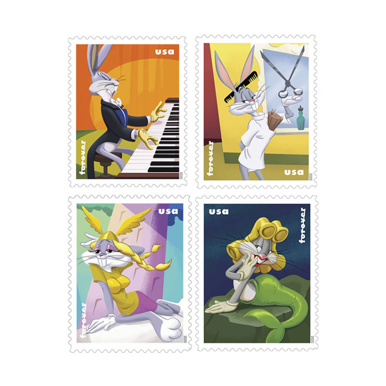 Bugs Bunny Stamps 2020