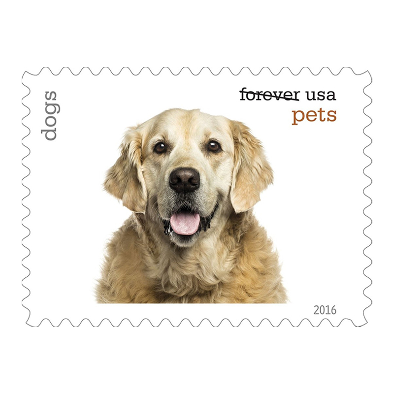 Pets Forever Stamps 2016
