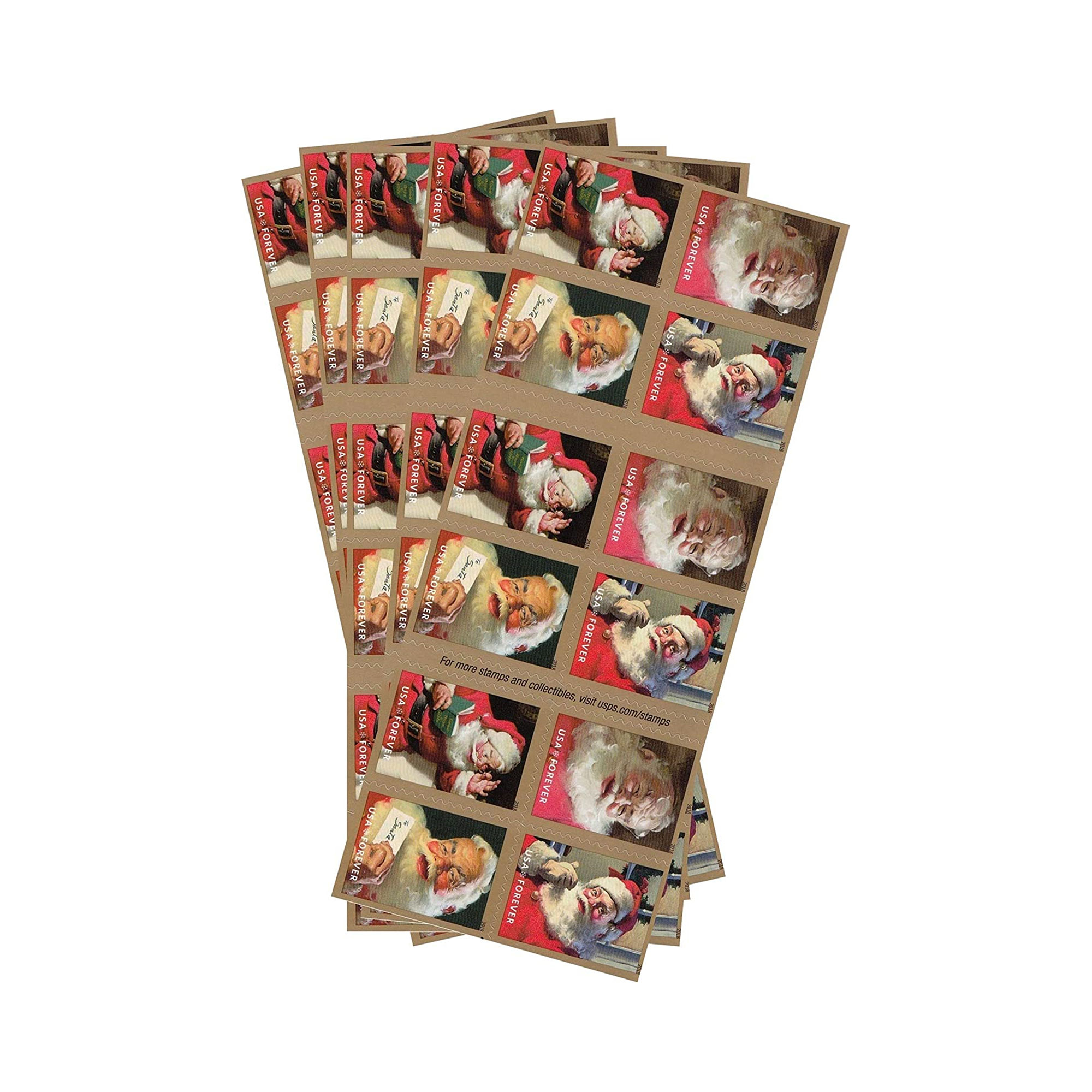 [US Free Shipping]Sparkling Holidays 2018 - 5 Booklets / 100 Pcs