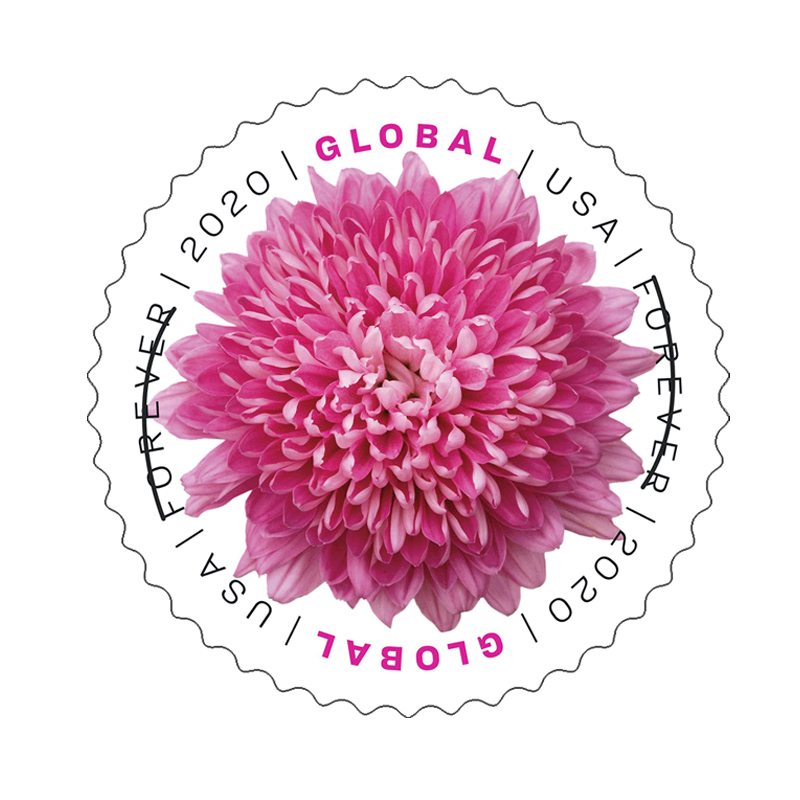 2020 Global Chrysanthemum Forever Stamps