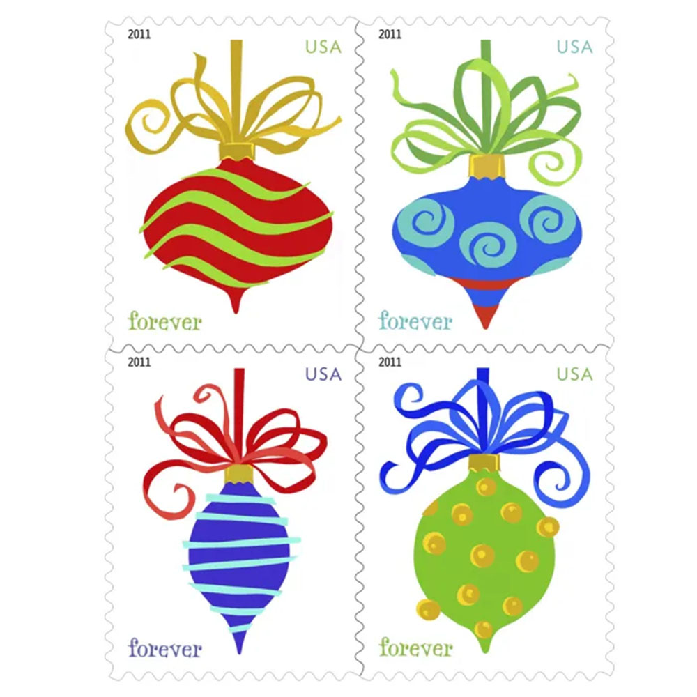 1000Pcs Holiday Baubles 2011
