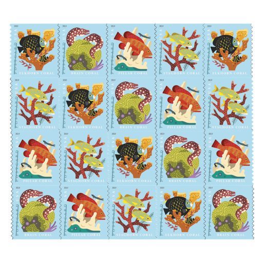Coral Reefs Stamps  2019