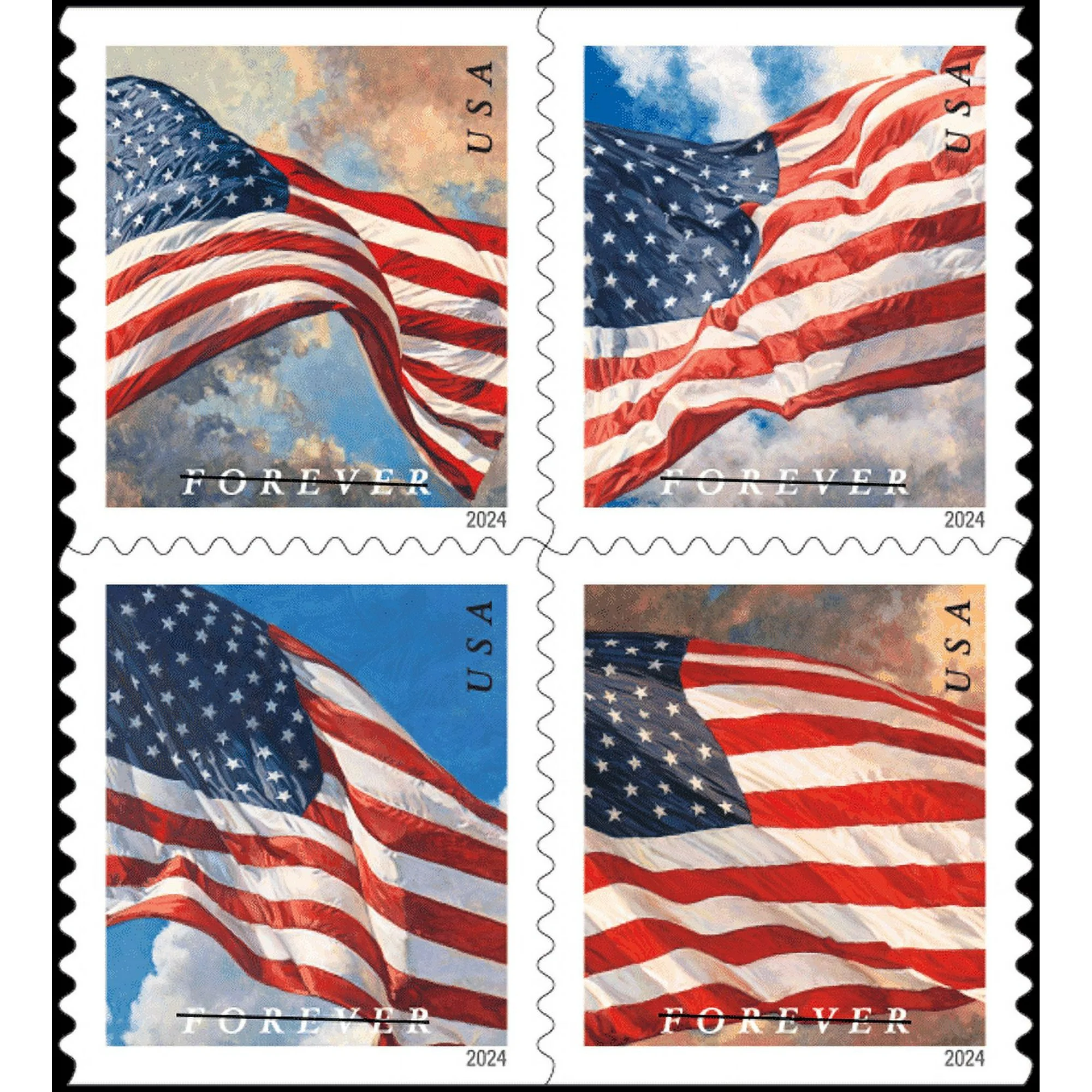 🔥 2017–2025 U.S. Flag Forever Stamp – 100 Rolls Only $4.89/Roll! 🇺🇸 Free Shipping! Shop Now! 🛒