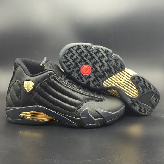 Air Jordan 14 DMP Black Gold