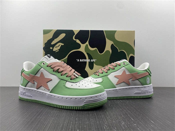 A Bathing Ape Bape Sta Pastel Green