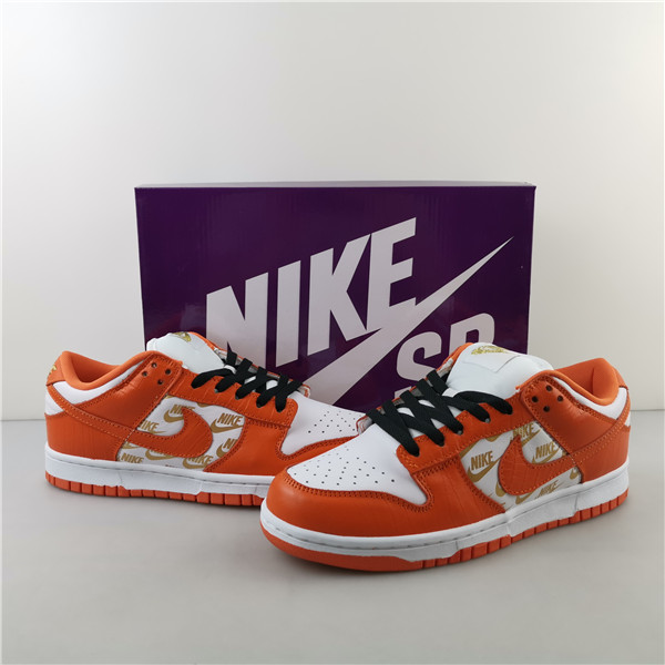 Nike SB Dunk Low White Orange DH3228-181