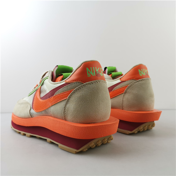 NIKE LDWAFFLE CLOT SACAI NET ORANGE BLAZE - DH1347-100