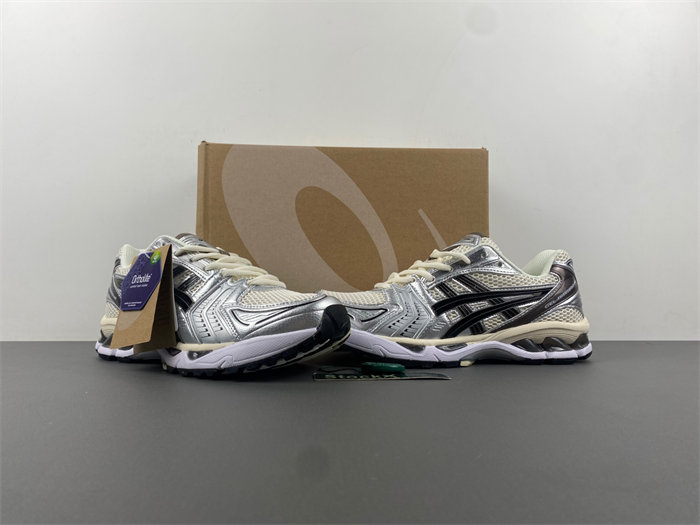 As*ic*s gel-kayano 14 cream black metallic plum 1201a019-108