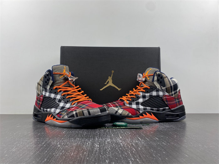 AIR JORDAN 5 RETRO GS ''PLAID'' FD4814-008