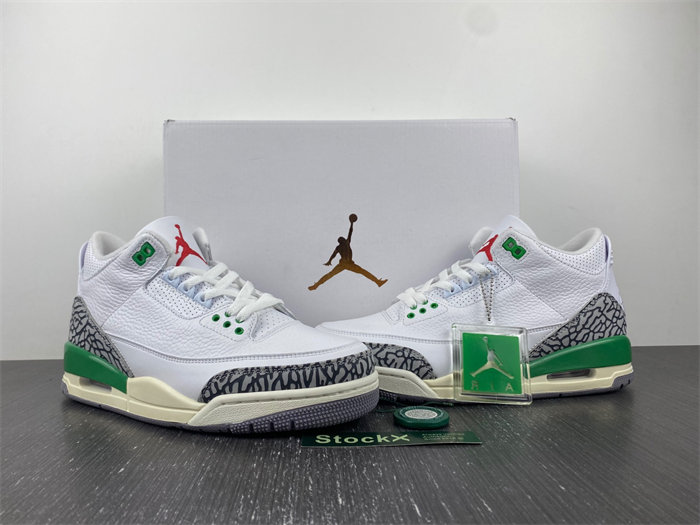 Air Jordan 3 WMNS “Lucky Green” CK9246-136