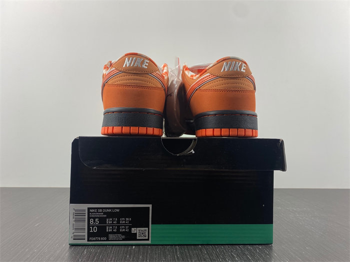 Nike SB Dunk Low Concepts Orange Lobster FD8776-800