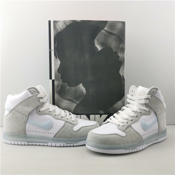 SLAM JAM X DUNK HIGH ''WHITE PLATINUM'' DA1639-100