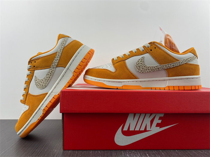 Nike Dunk Low AS Safari Swoosh Kumquat DR0156-800