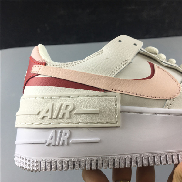 Nike Air Force 1 new macaron white and pink deconstruction Cl0919