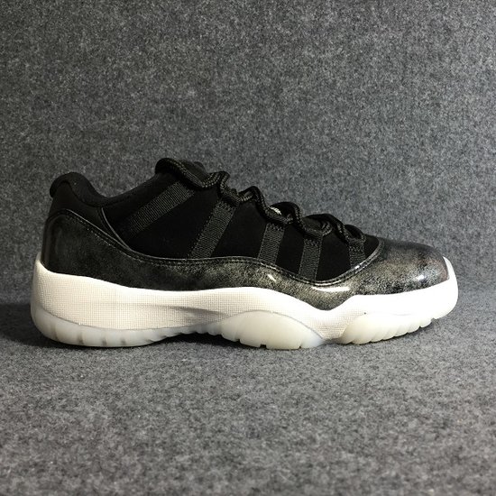 Air Jordan 11 Retro Low Black Silver “Barons”