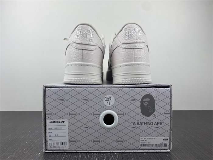 Bape white 312