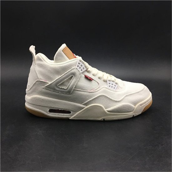 Air Jordan 4 White Levi