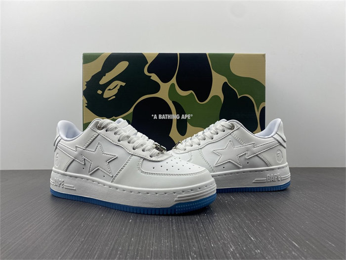 A Bathing Ape Bape Sta white