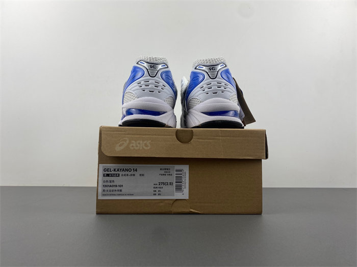 As*ic*s gel-kayano 14 white tuna blue 1201a019-101