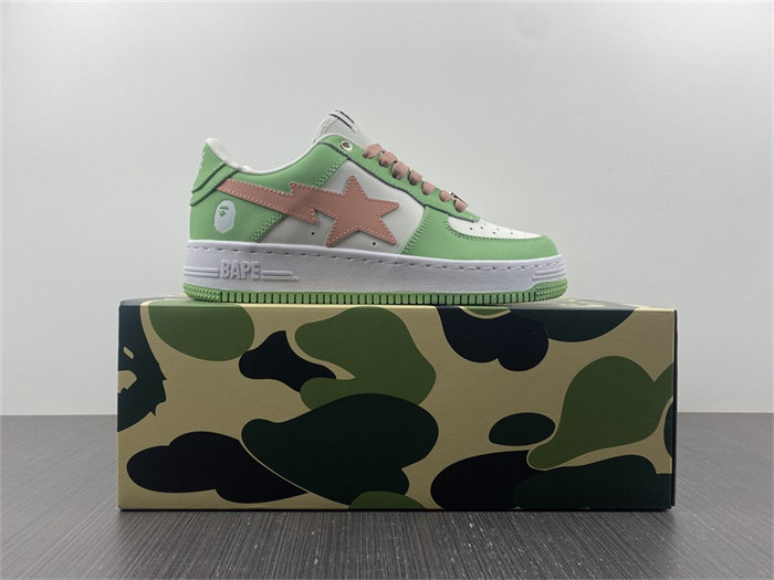 A Bathing Ape Bape Sta Pastel Green