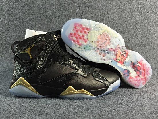 Air Jordan 7 Retro DB Black Gold