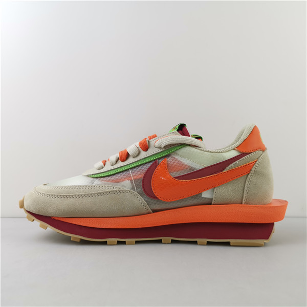 NIKE LDWAFFLE CLOT SACAI NET ORANGE BLAZE - DH1347-100