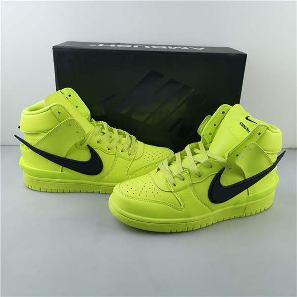 Nike Dunk High AMBUSH Flash Lime CU7544-300