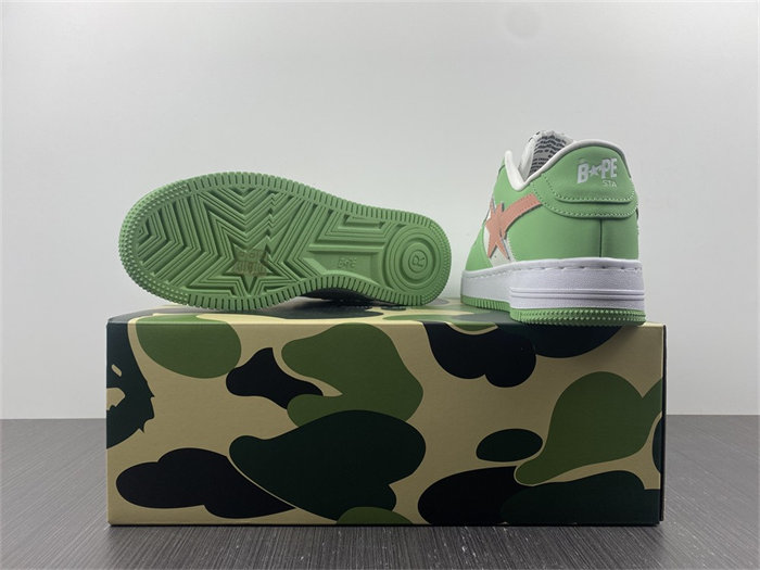 A Bathing Ape Bape Sta Pastel Green