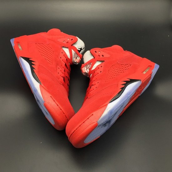 Air Jordan 5 Red Suede 