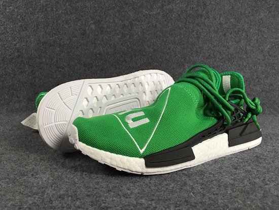 pharrell x Ad*s nmd human race green