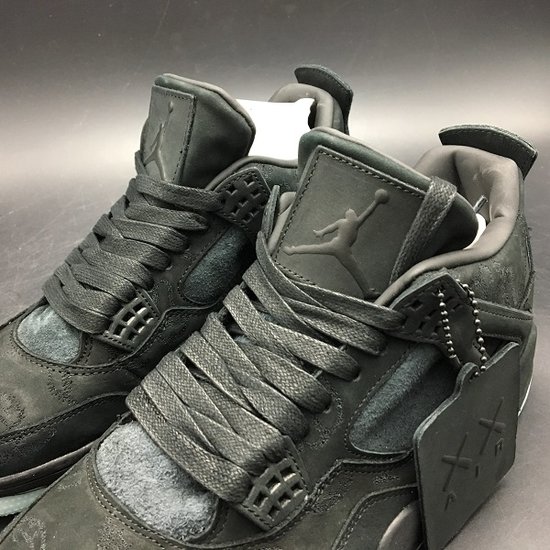 KAWS X Air Jordan 4 Cool Black