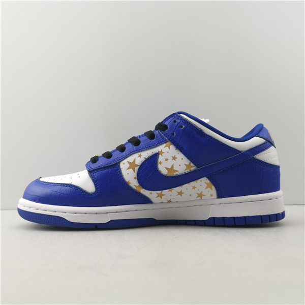 Sup*e x nike sb dunk low blue/white dh3228-10