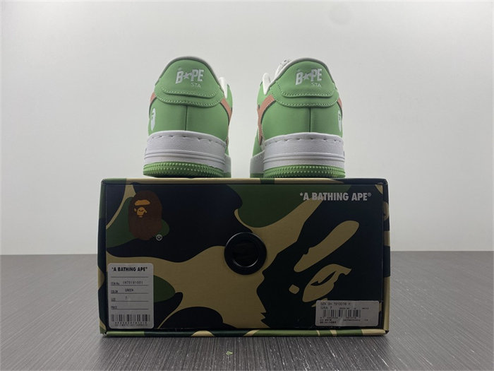 A Bathing Ape Bape Sta Pastel Green