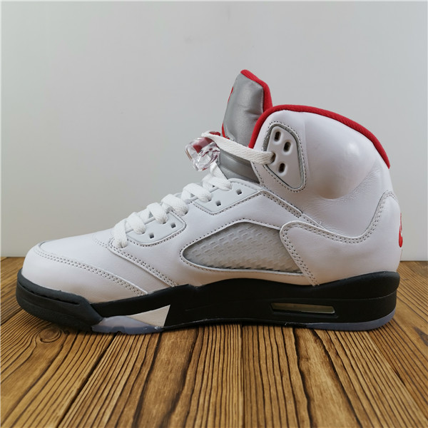 Jordan 5 Retro Fire Red Silver Tongue (2020) DA1911-102