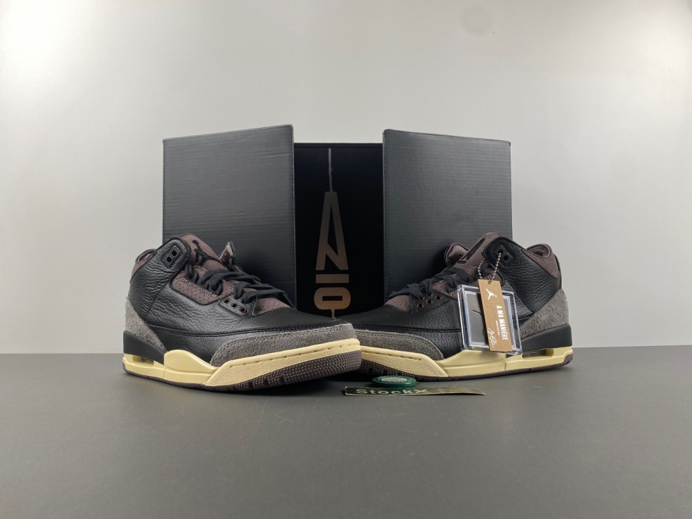 A Ma Manière x Air Jordan 3 “Black” AMM