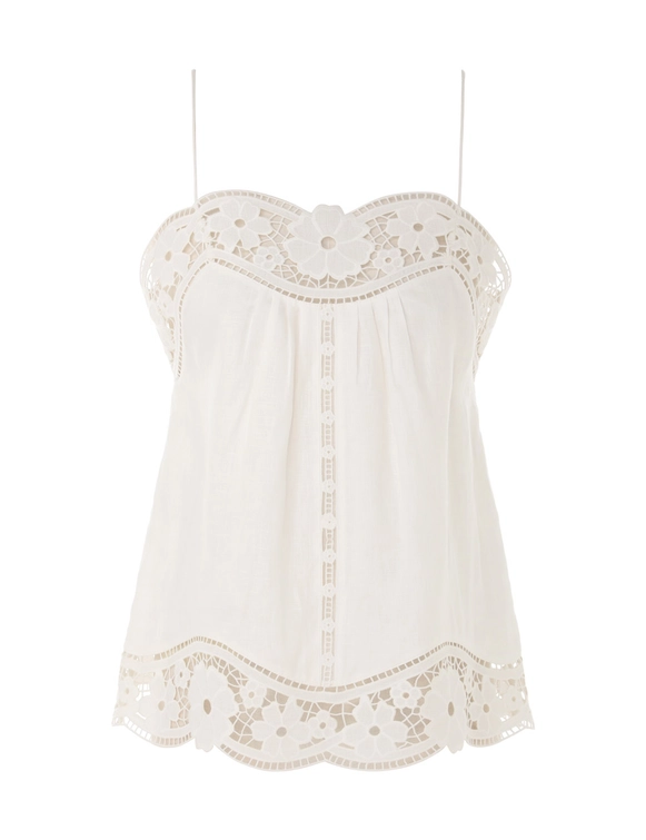 August Broderie Cami