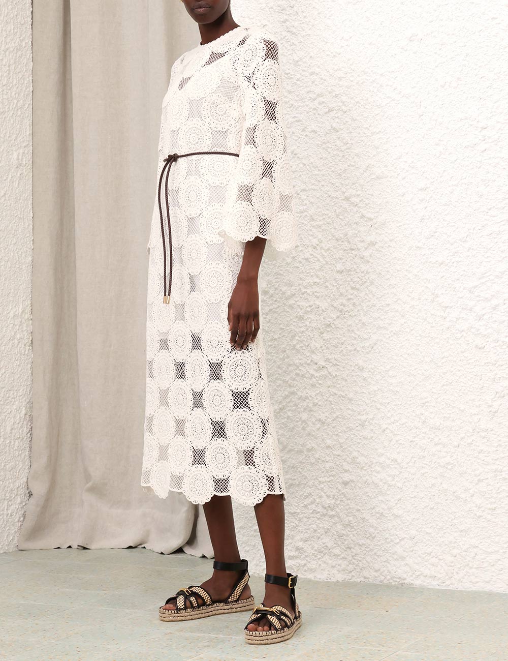 Junie Lace Midi Dress