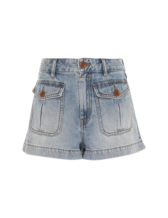 Denim Mini Short