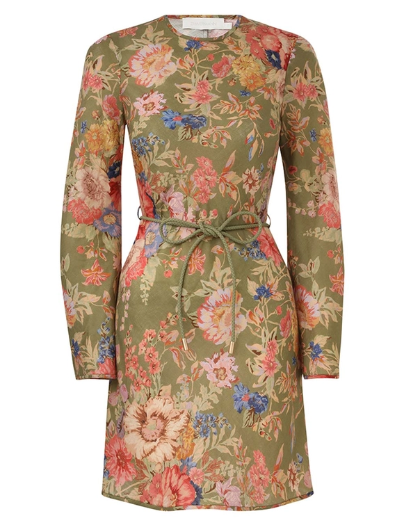 August Bias Mini Dress