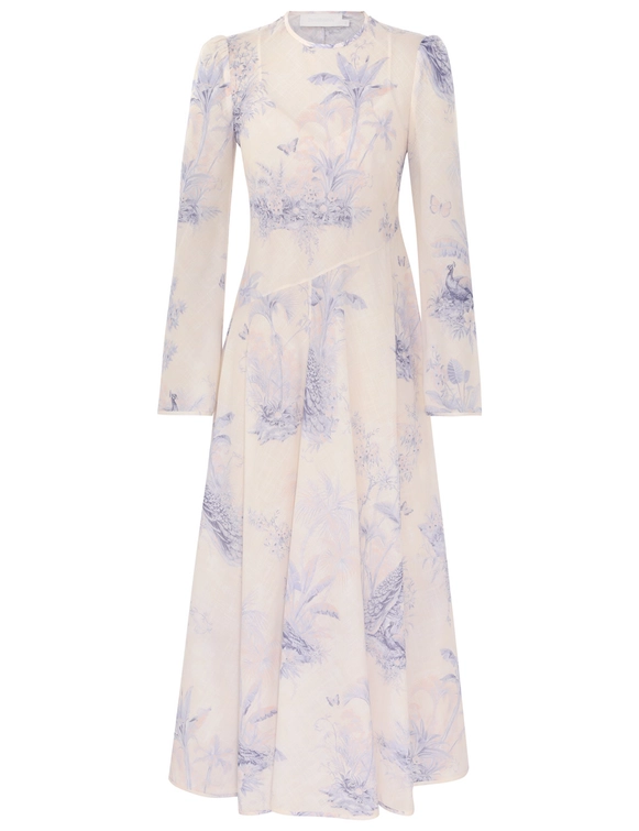 Waverly Asymmetric Long Dress
