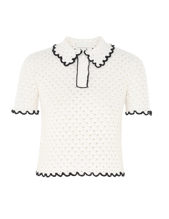 Halliday Scallop Polo