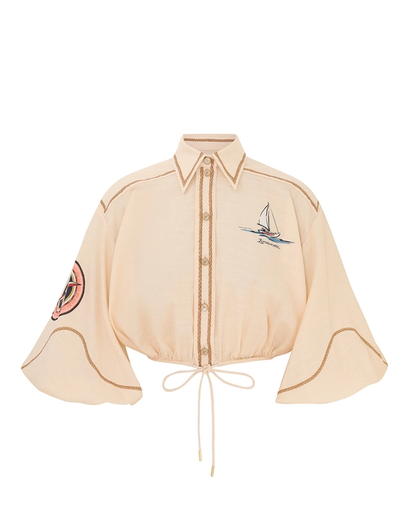 Alight Draw Waist Shirt